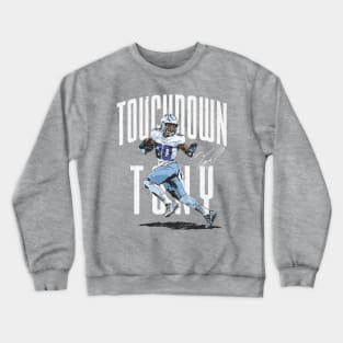 Tony Pollard Dallas Touchdown Tony Crewneck Sweatshirt